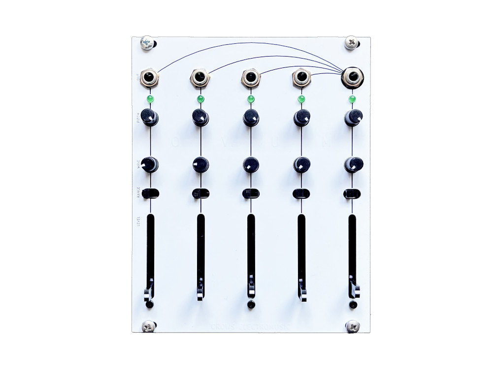 鍵盤楽器 Crows Electromusic OVUM for eurorack Crows Electromuisic - OVUM for Eurorack - analog oscillator bank