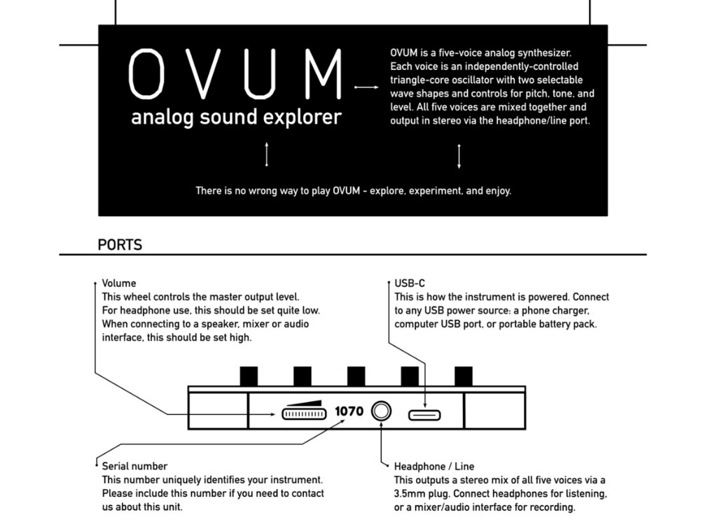 新品未使用品！Crows Electromusic OVUM　ドローンシンセDTM/DAW